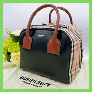 バーバリー(BURBERRY)のバーバリー　キューブバッグ 2WAY  ショルダー ハンドバッグ 801935(ハンドバッグ)