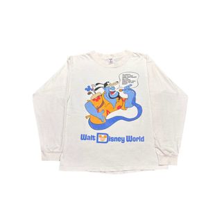 ディズニー(Disney)のディズニー アラジン Tシャツ XL ヴィンテージ レア ムービーT 映画T(Tシャツ/カットソー(七分/長袖))