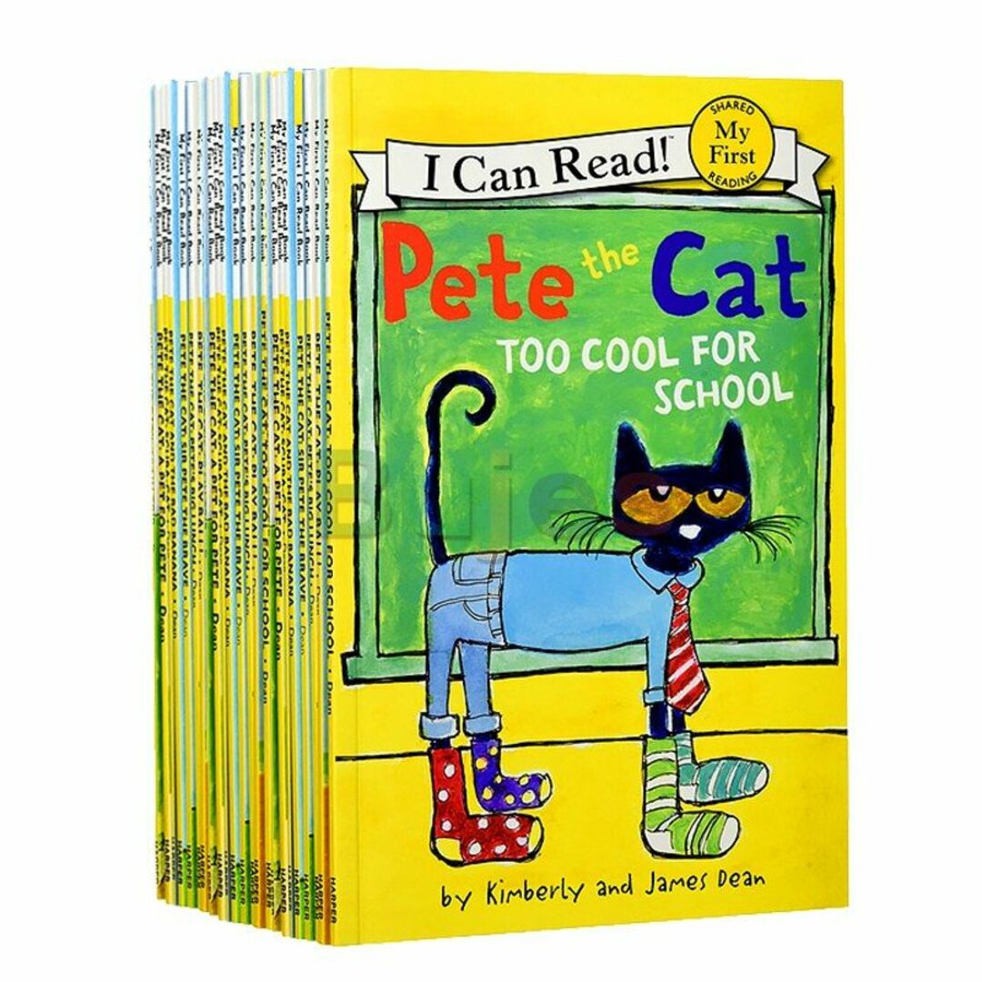 英語絵本I can Readシリーズ Pete the Cat 19冊 レベル1