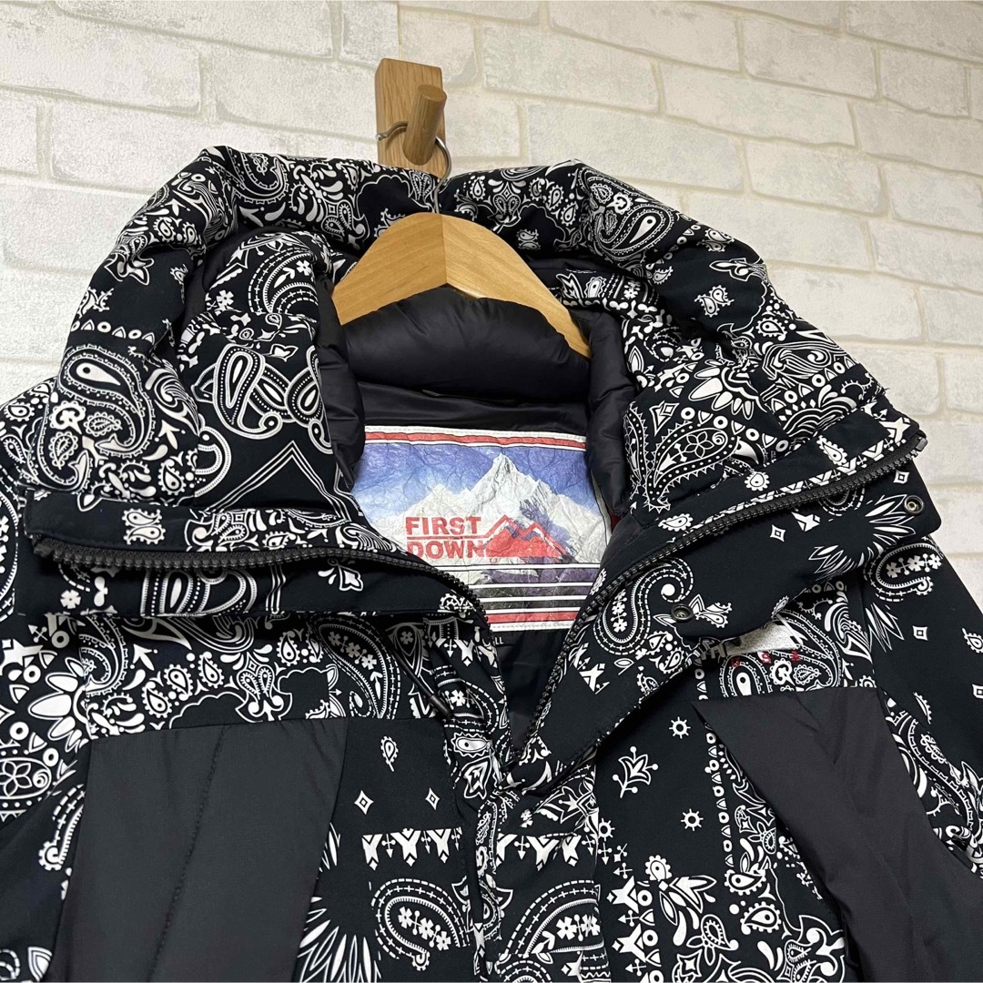 希少】FIRST DOWN FREAK'S STORE 別注 バンダナダウン 希少】FIRST DOWN FREAK'S STORE 別注 バンダナダウン