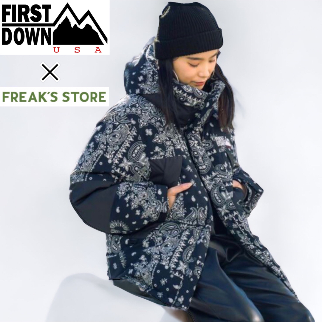 【希少】FIRST DOWN  FREAK'S STORE 別注 バンダナダウン