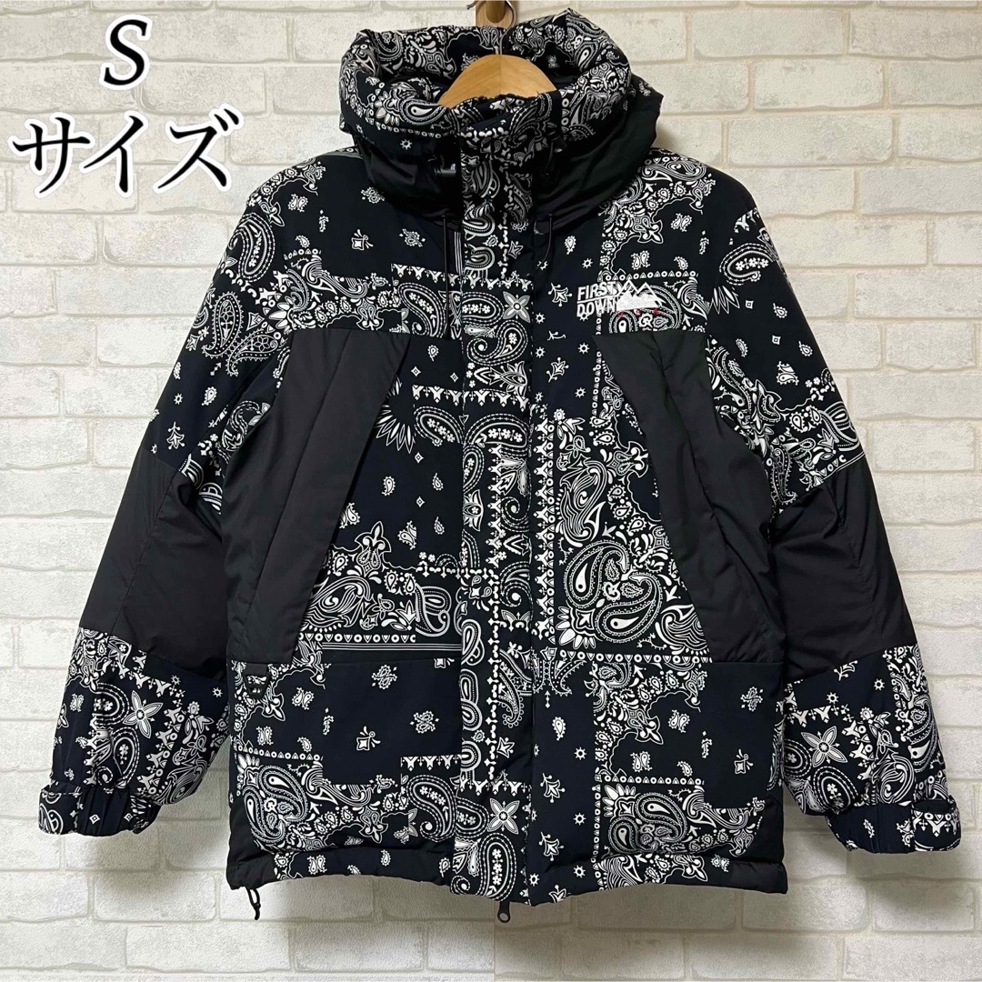 希少】FIRST DOWN FREAK'S STORE 別注 バンダナダウン 希少】FIRST DOWN FREAK'S STORE 別注 バンダナダウン