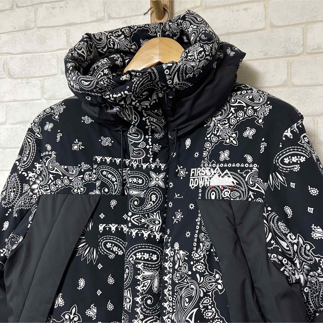 希少】FIRST DOWN FREAK'S STORE 別注 バンダナダウン 希少】FIRST DOWN FREAK'S STORE 別注 バンダナダウン