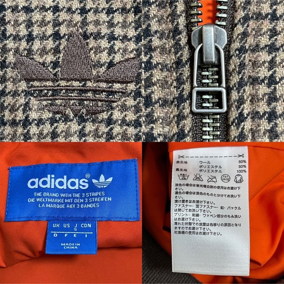 Originals（adidas） - 美品】アディダス刺繍ブルゾン古着