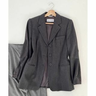 マックスマーラ(Max Mara)の美品✨MaxMara 白タグ マックスマーラ 高級ウールジャケット L(テーラードジャケット)