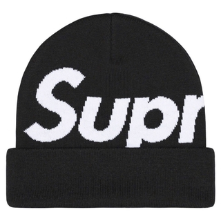 Supreme - 中古 Supreme 17ss overdyed ribbed beanie 黒の通販 by ...