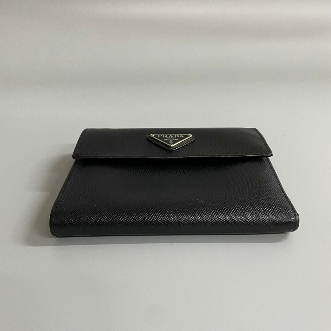 PRADA - 極 美品 保存箱 カード付 PRADA プラダ 三角ロゴ 金具 ...