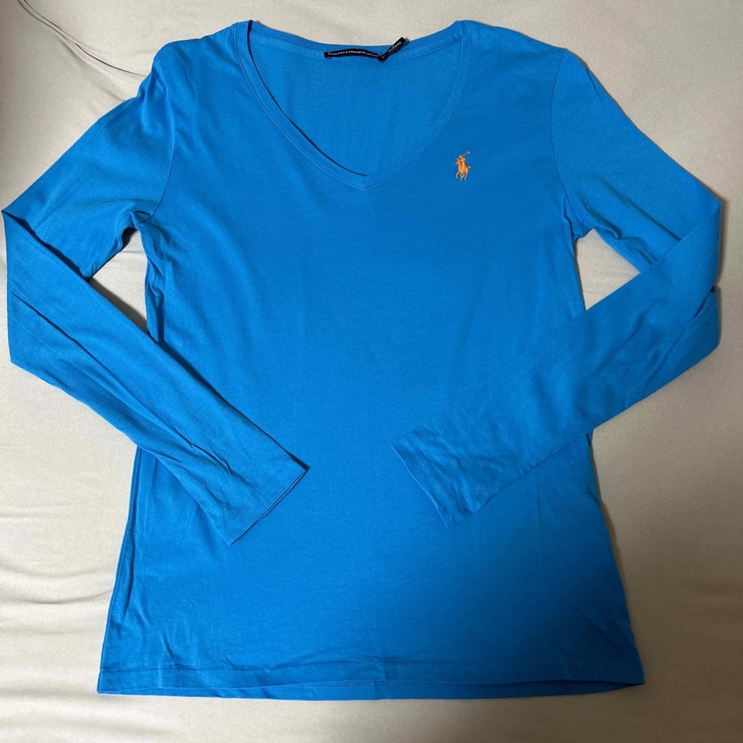 POLO RALPH LAUREN(ポロラルフローレン)のラルフローレン　ロングTシャツ レディースのトップス(シャツ/ブラウス(長袖/七分))の商品写真