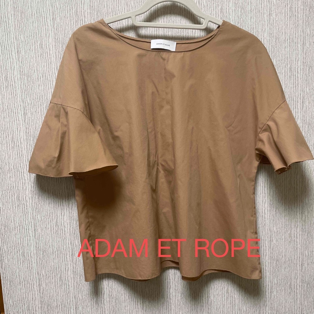 Adam et Rope'(アダムエロぺ)のROPE アダムエ　ロペ　レディース　シャツ　夏服　夏ブラウス38 レディースのトップス(シャツ/ブラウス(長袖/七分))の商品写真