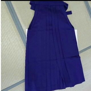 シルック袴　紫紺Lサイズ(着物)