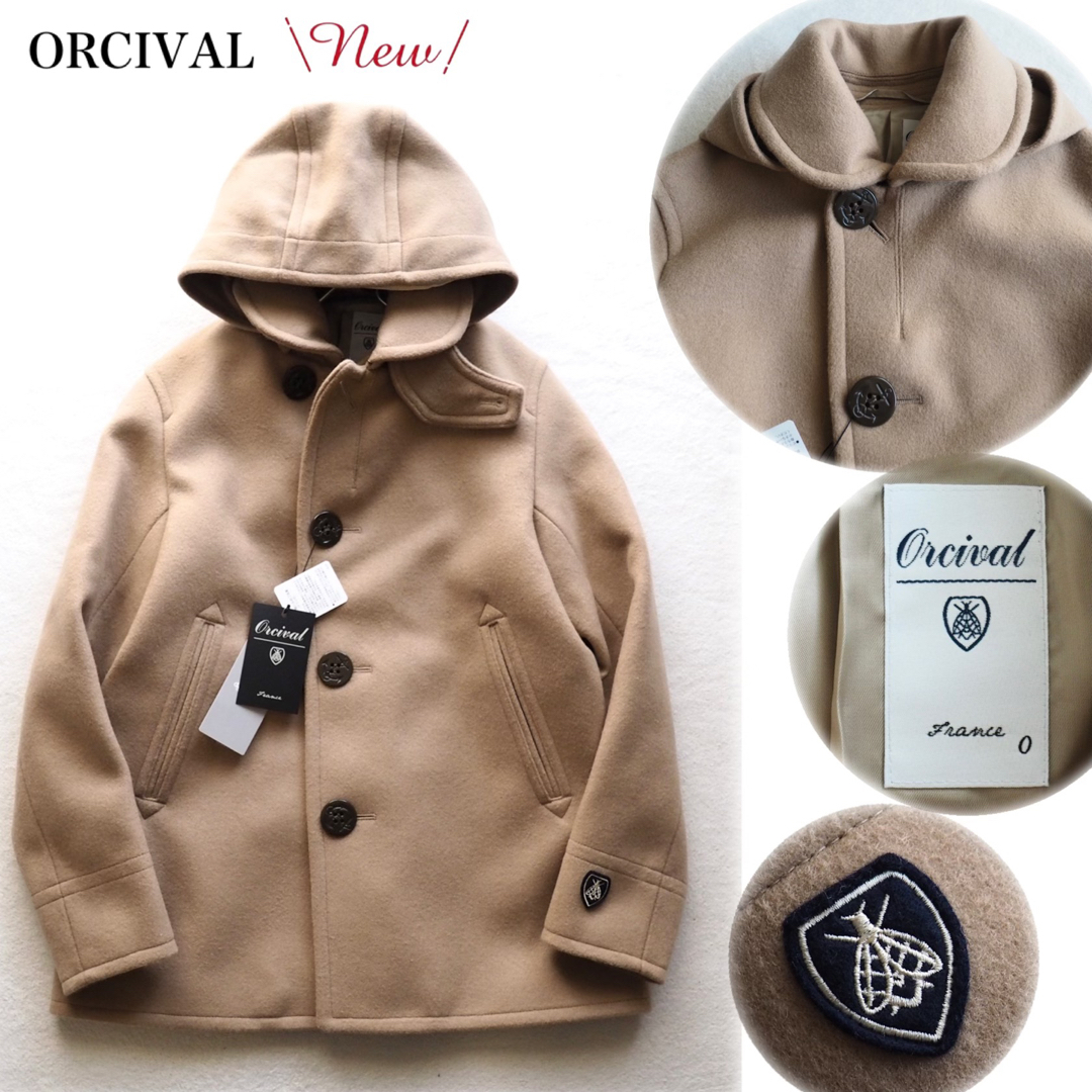 ORCIVAL - 【新品】ORCIVAL BEAMS 別注 メルトン フードコート