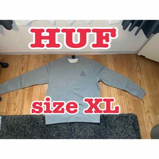 HUF 23AW スウェット　トレーナー　グレー　L