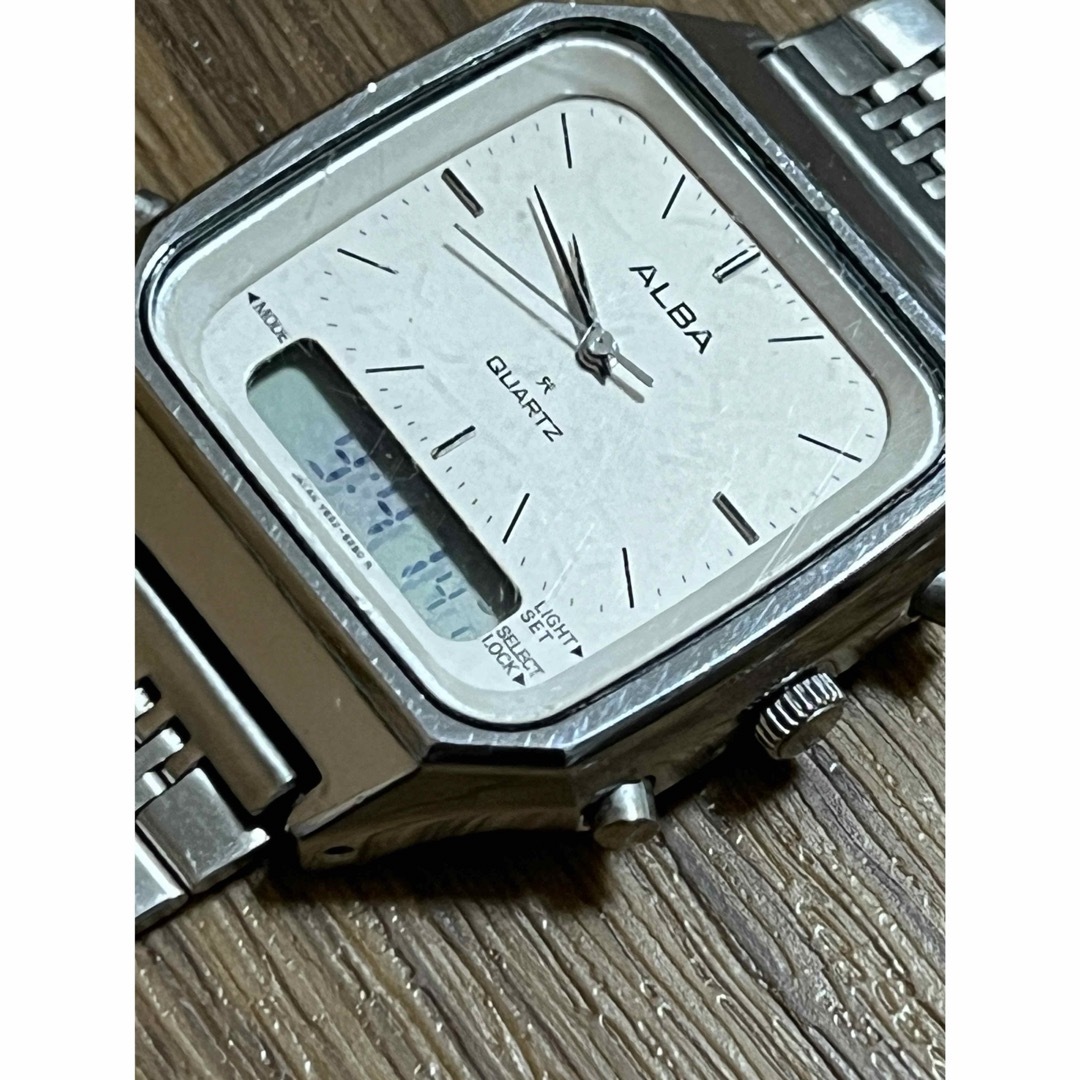 ALBA(アルバ)のSEIKO ALBA アナデジ　Y652-5270  メンズの時計(腕時計(アナログ))の商品写真