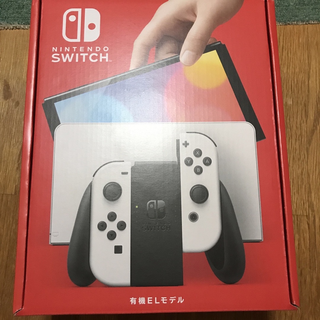 ゲームソフトゲーム機本体Nintendo Switch 有機ELモデル 新品未使用！