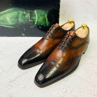 MAGNANNI マグナーニ スエード　シングルモンクストラップ　EU40