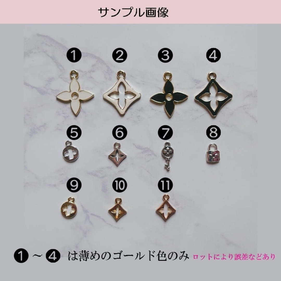 【MO-105】モノグラム ハンドメイド リボン キーホルダー ハンドメイドのアクセサリー(キーホルダー/ストラップ)の商品写真