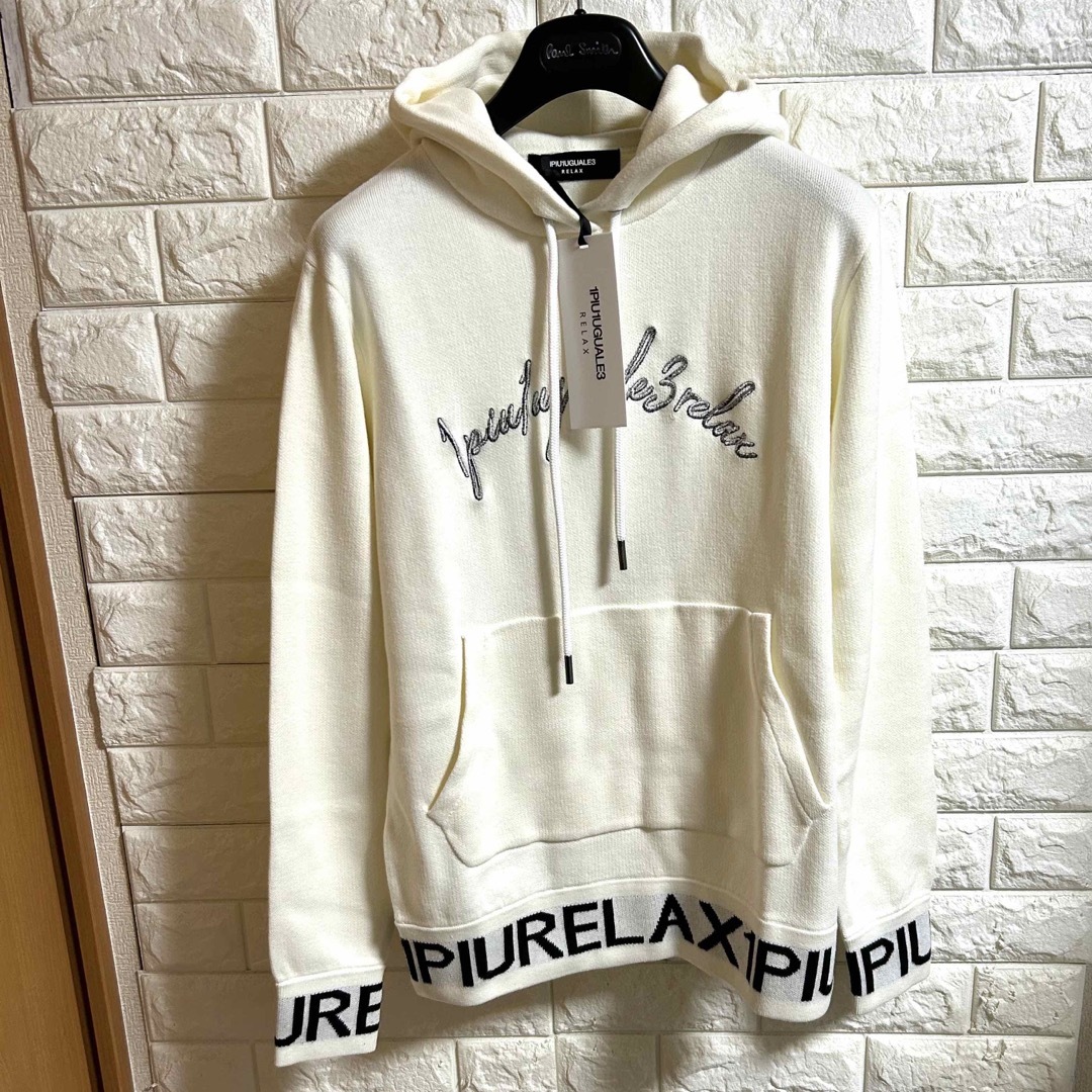1piu1uguale3 - 【新品 】1PIU1UGUALE3 RELAX/リブロゴ ニット