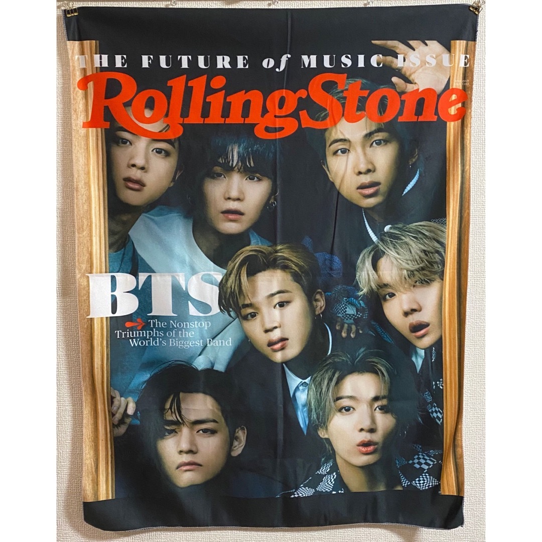 防弾少年団(BTS) - ⚛️BTS Rolling Stone タペストリーの通販 by あ