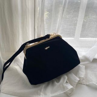 エピヌ(épine)のepine logo 2way bag velvet(ショルダーバッグ)