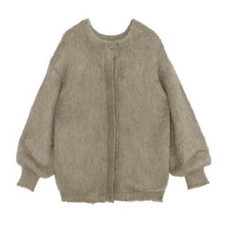 アメリヴィンテージ(Ameri VINTAGE)のAMERI 2WAY MOHAIR SHAGGY KNIT(カーディガン)