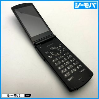 エヌイーシー(NEC)の1047 ガラケー N-01G 中古 ドコモ ブラック docomo(携帯電話本体)