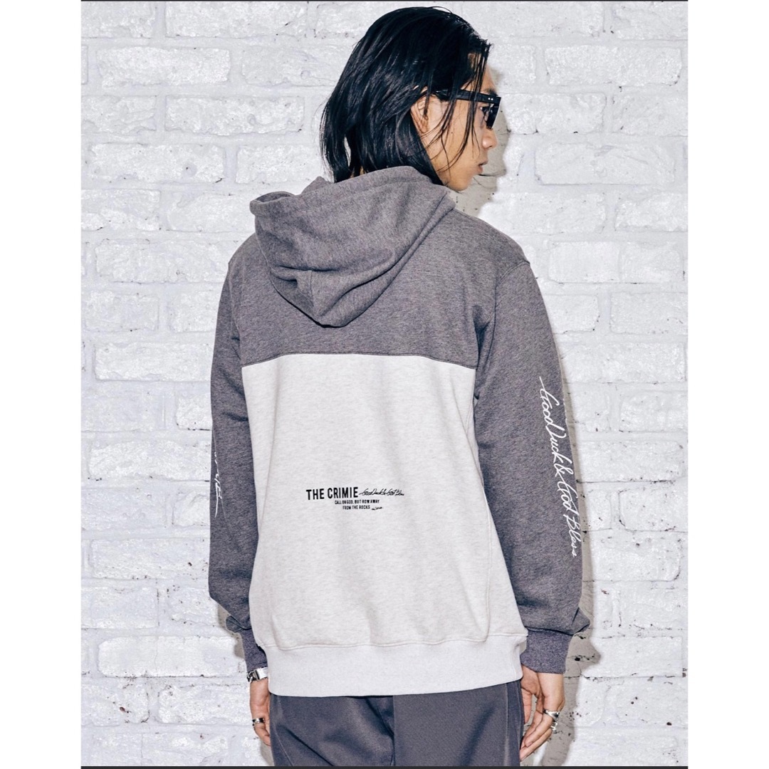 クライミー　SWITCHING HOODIE バイカラー calee