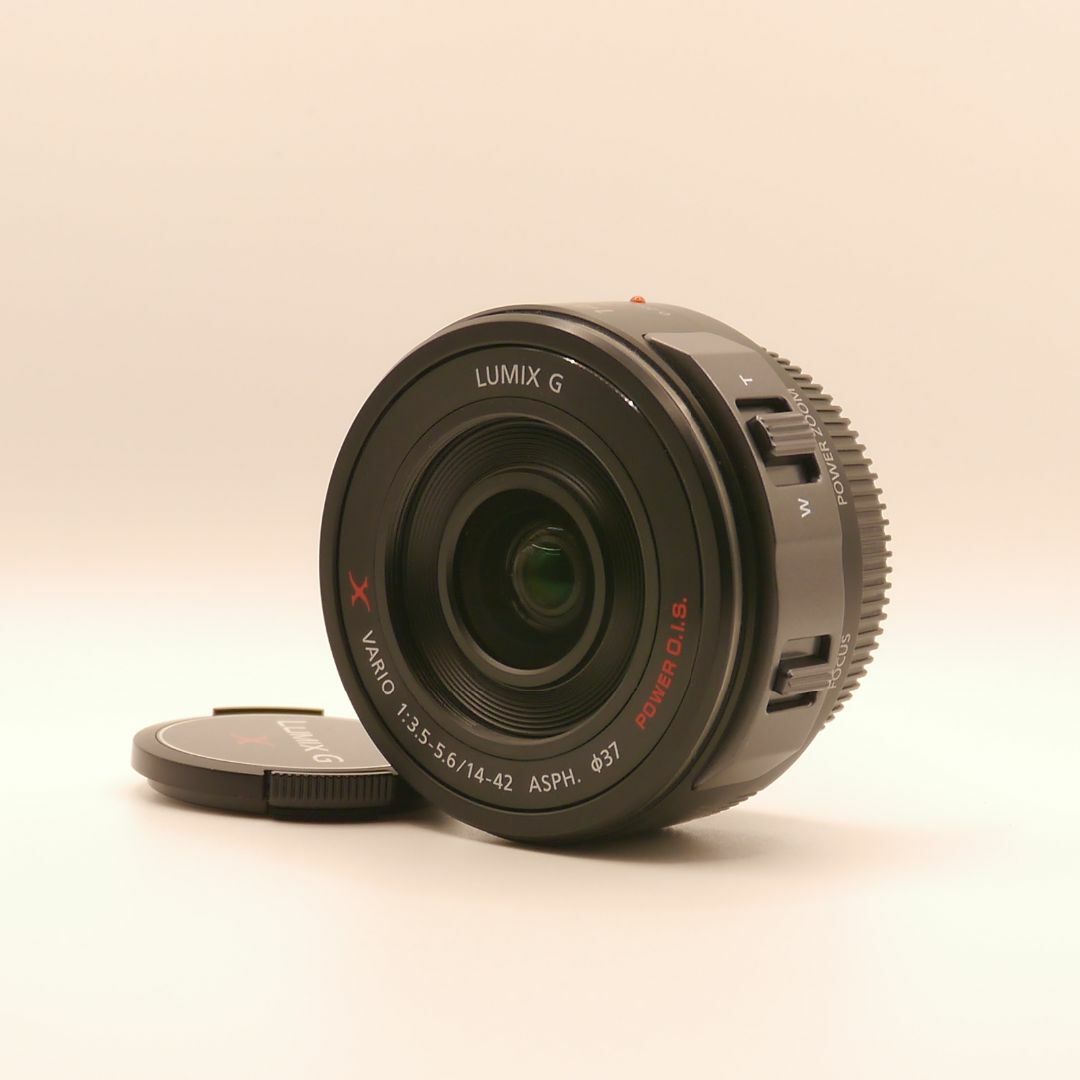 Panasonic(パナソニック)のパナソニック Panasonic 14-42mmズームレンズ 美品 スマホ/家電/カメラのカメラ(レンズ(ズーム))の商品写真