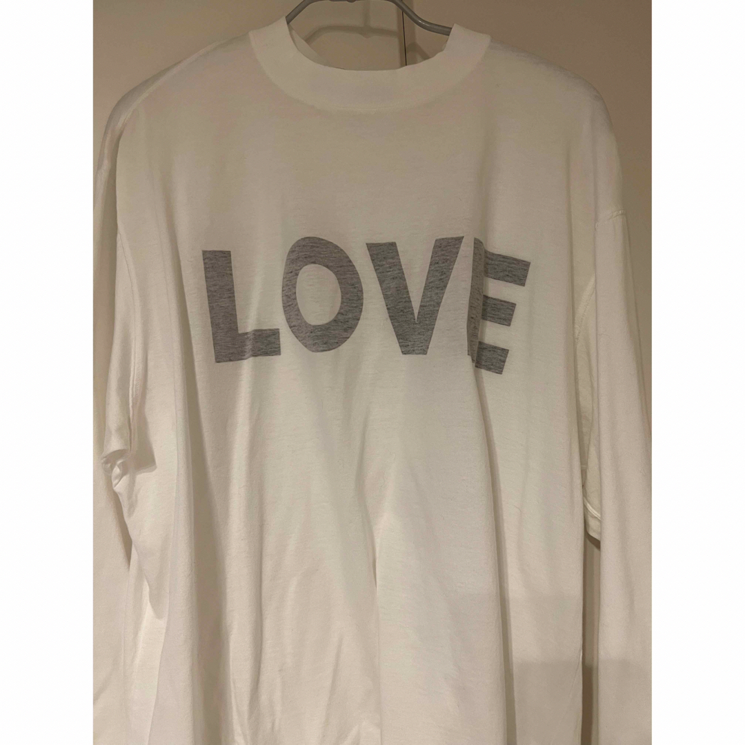 専用キャサリンハムネット☆Love Slogan Long Sleeve Tee レディースのトップス(カットソー(長袖/七分))の商品写真