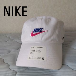 ナイキ(NIKE)のNIKE★レディース キャップ韓国製 1Size  白(キャップ)