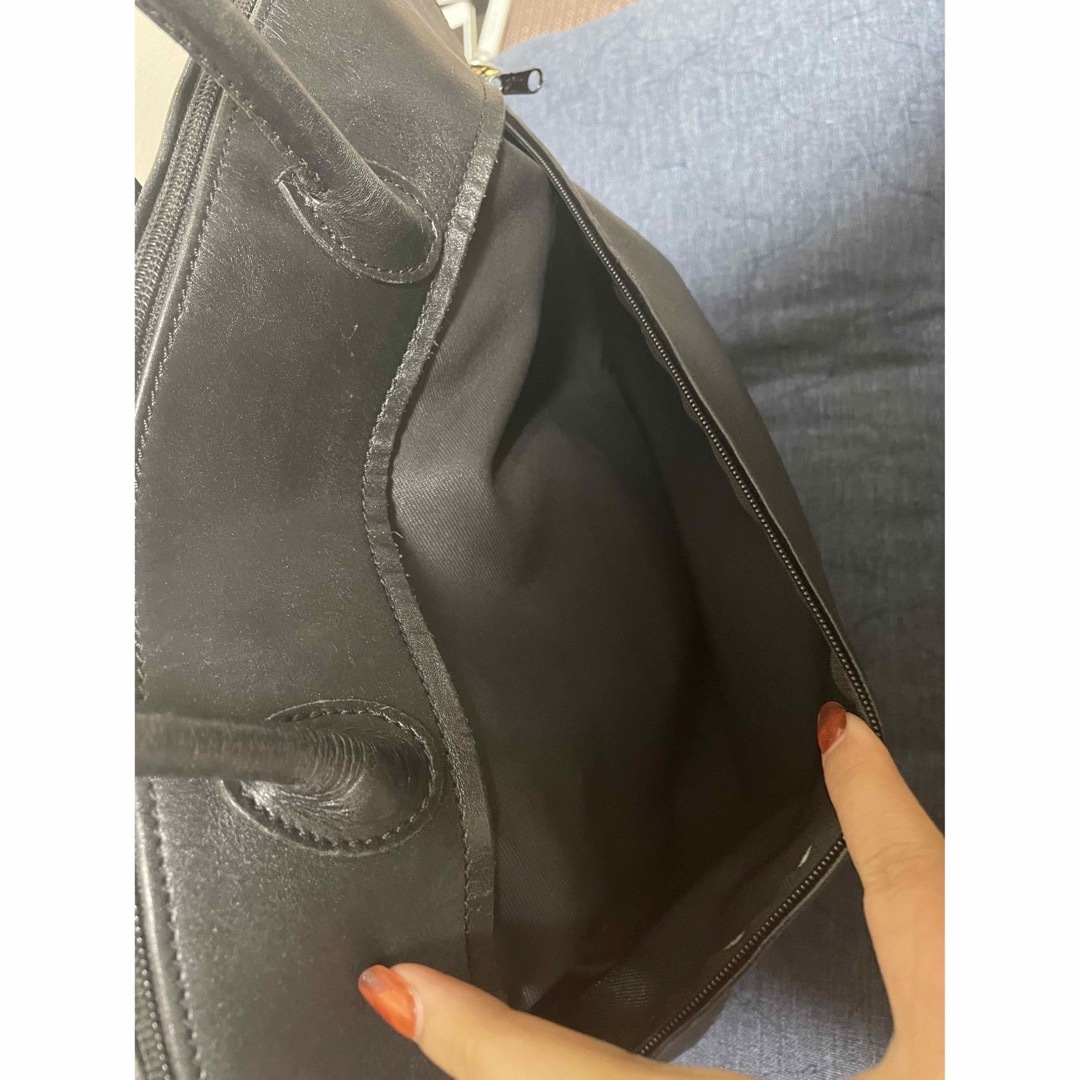 LONGCHAMP(ロンシャン)のロンシャン（LONG CHAMP）レザー　大容量　ブガッディ型バッグ レディースのバッグ(ハンドバッグ)の商品写真