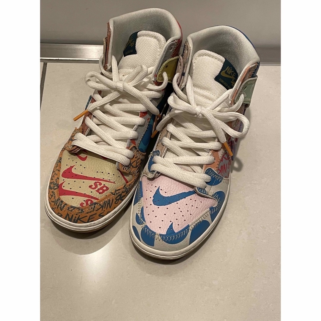 NIKE(ナイキ)のTHOMAS CAMPBELL × Nike SB Dunk High  メンズの靴/シューズ(スニーカー)の商品写真