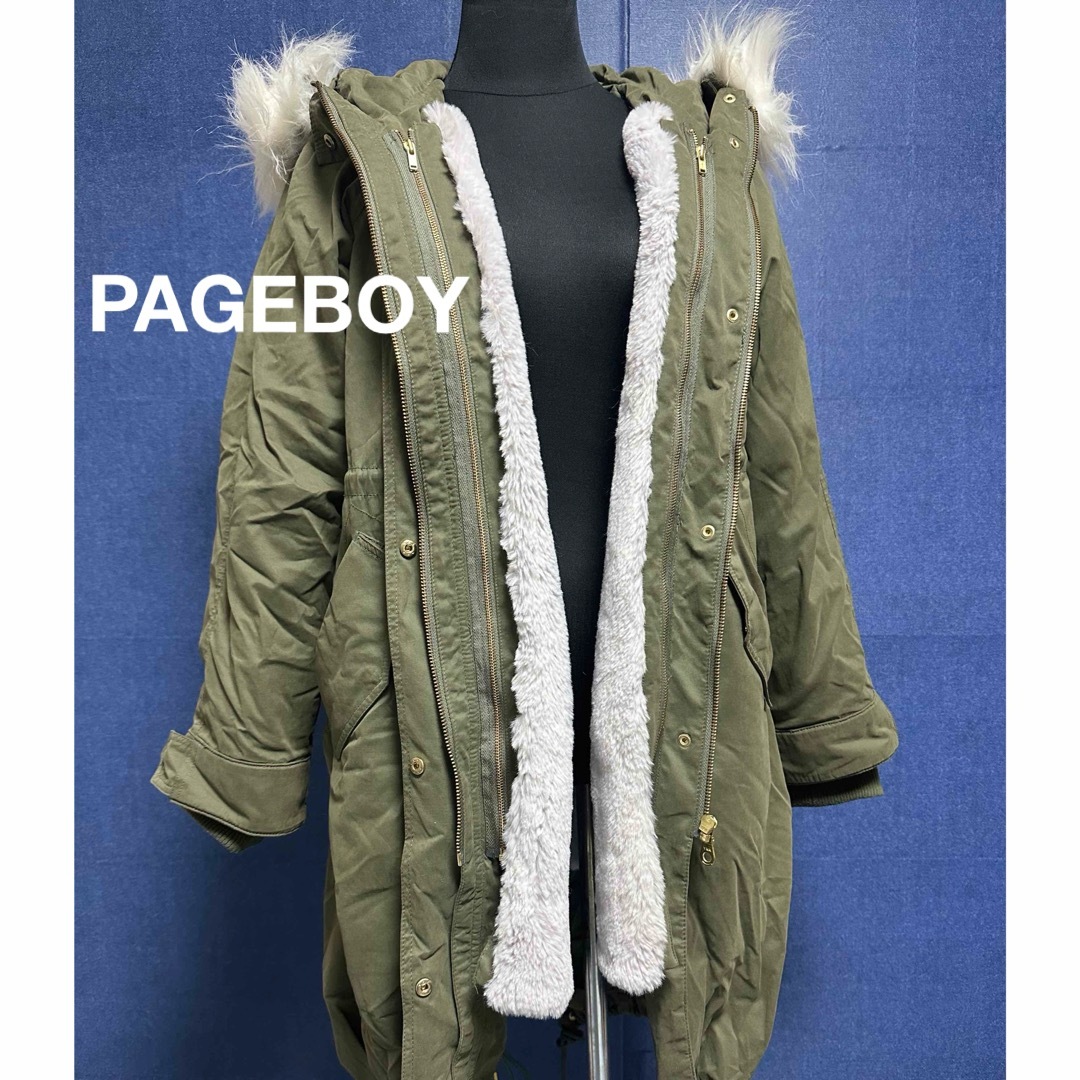 PAGEBOY - PAGEBOY ページボーイ 2WAYモッズコート モッズライナー ...