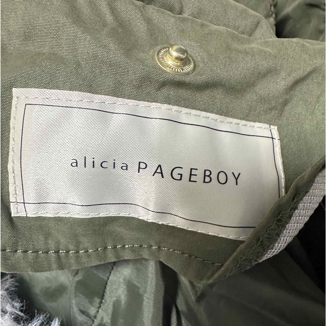 PAGEBOY(ページボーイ)のPAGEBOY ページボーイ 2WAYモッズコート モッズライナーリバーシブル レディースのジャケット/アウター(モッズコート)の商品写真