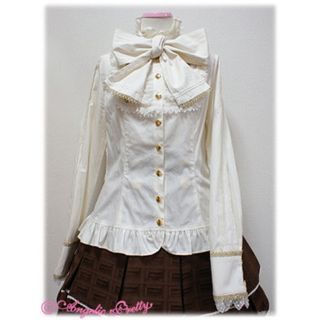 アンジェリックプリティー(Angelic Pretty)のAngelic Pretty Royal切替ボウタイブラウス(シャツ/ブラウス(長袖/七分))