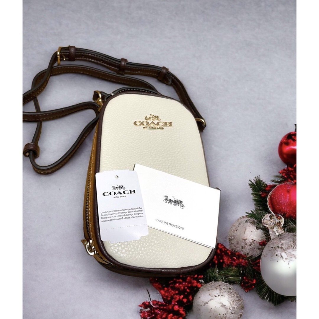 COACH コーチ ショルダーバッグ ミニ レザー 未使用品-