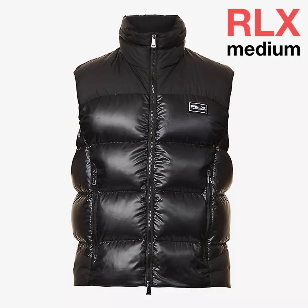 RLX（RalphLauren）(アールエルエックス)の【新品未使用】RLX　Lux Nano Carlton  パテッド ダウンベスト メンズのジャケット/アウター(ダウンベスト)の商品写真