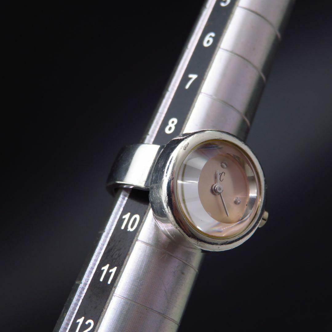 CITIZEN - CITIZEN xC リングウォッチ 銀製 SV925 クロスシーの CITIZEN - CITIZEN xC リングウォッチ 銀製 SV925 クロスシーの