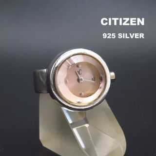 CITIZEN - CITIZEN xC リングウォッチ 銀製 SV925 クロスシーの CITIZEN - CITIZEN xC リングウォッチ 銀製 SV925 クロスシーの