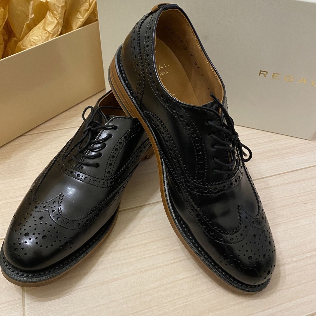 REGAL - REGAL SHOES 革底ウイングチップの通販 by ari's shop