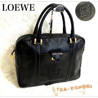 極上レザー　LOEWE ロエベ　ナッパ　レザー　ユニセックス　L タグ付き　新