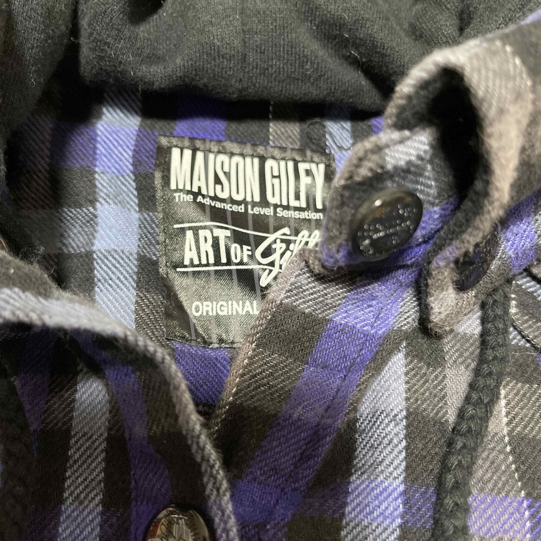 MAISON GILFY(メゾンギルフィー)のMAISON GILFYシャツパーカー レディースのトップス(パーカー)の商品写真