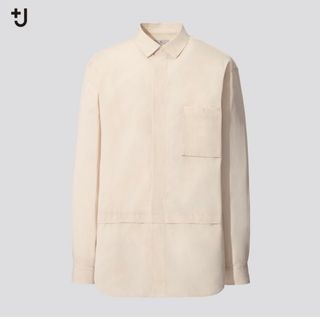 ユニクロ(UNIQLO)の○サイズSサイズ画像参照○カラーナチュラル NATURALベージュ(シャツ)