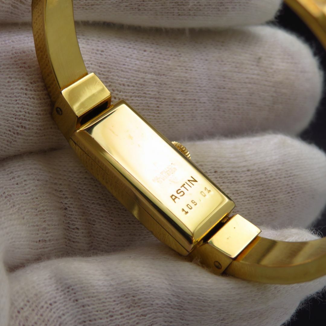 ASTIN 手巻き ブレスレットウォッチ 17JEWELS 18K GFの通販 by ASTIN 手巻き ブレスレットウォッチ 17JEWELS 18K GFの通販 by