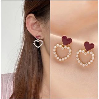 ♡ heart drop pierce ♡(ピアス)