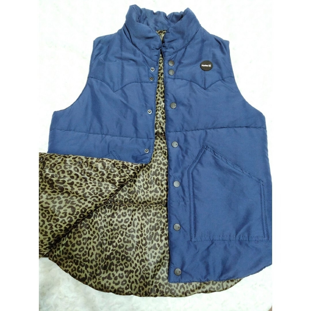 Hurley ハーレー リバーシブル ベスト ヒョウ柄