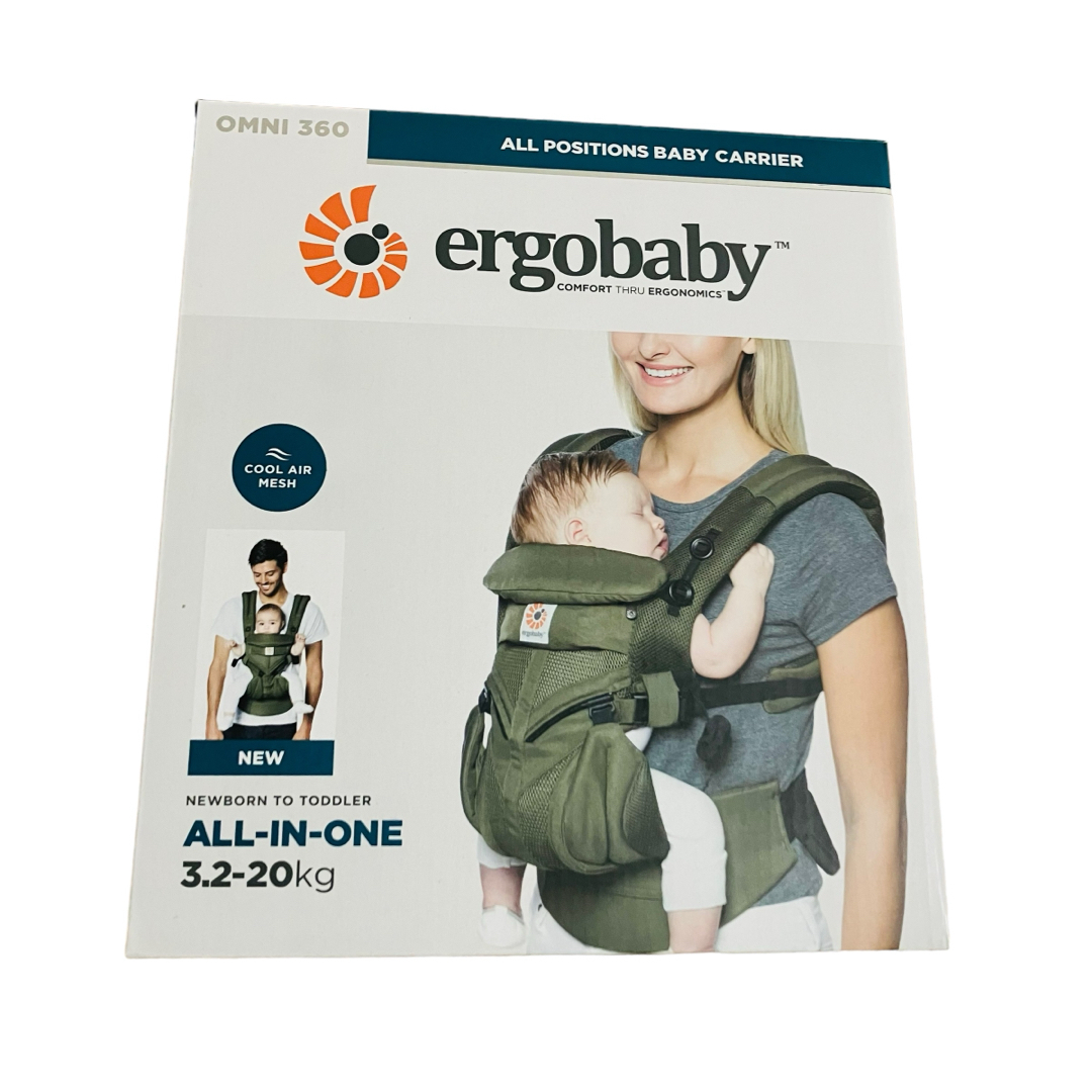 Ergobaby - 【極美品】エルゴベビー オムニ360 クールエアー カーキ