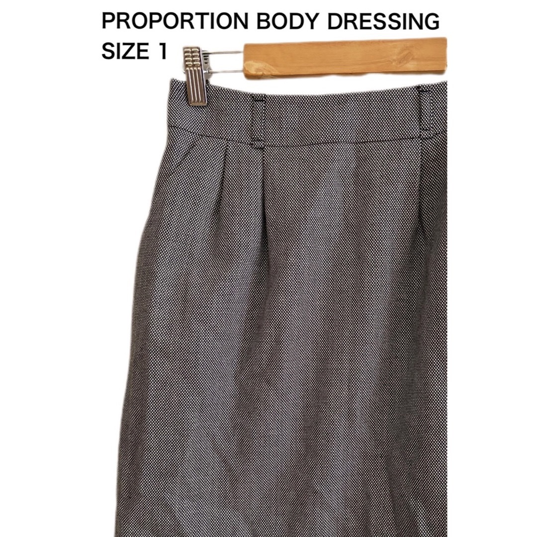 PROPORTION BODY DRESSING(プロポーションボディドレッシング)のPROPORTION BODY DRESSING プロポーション スカート1 レディースのスカート(ひざ丈スカート)の商品写真