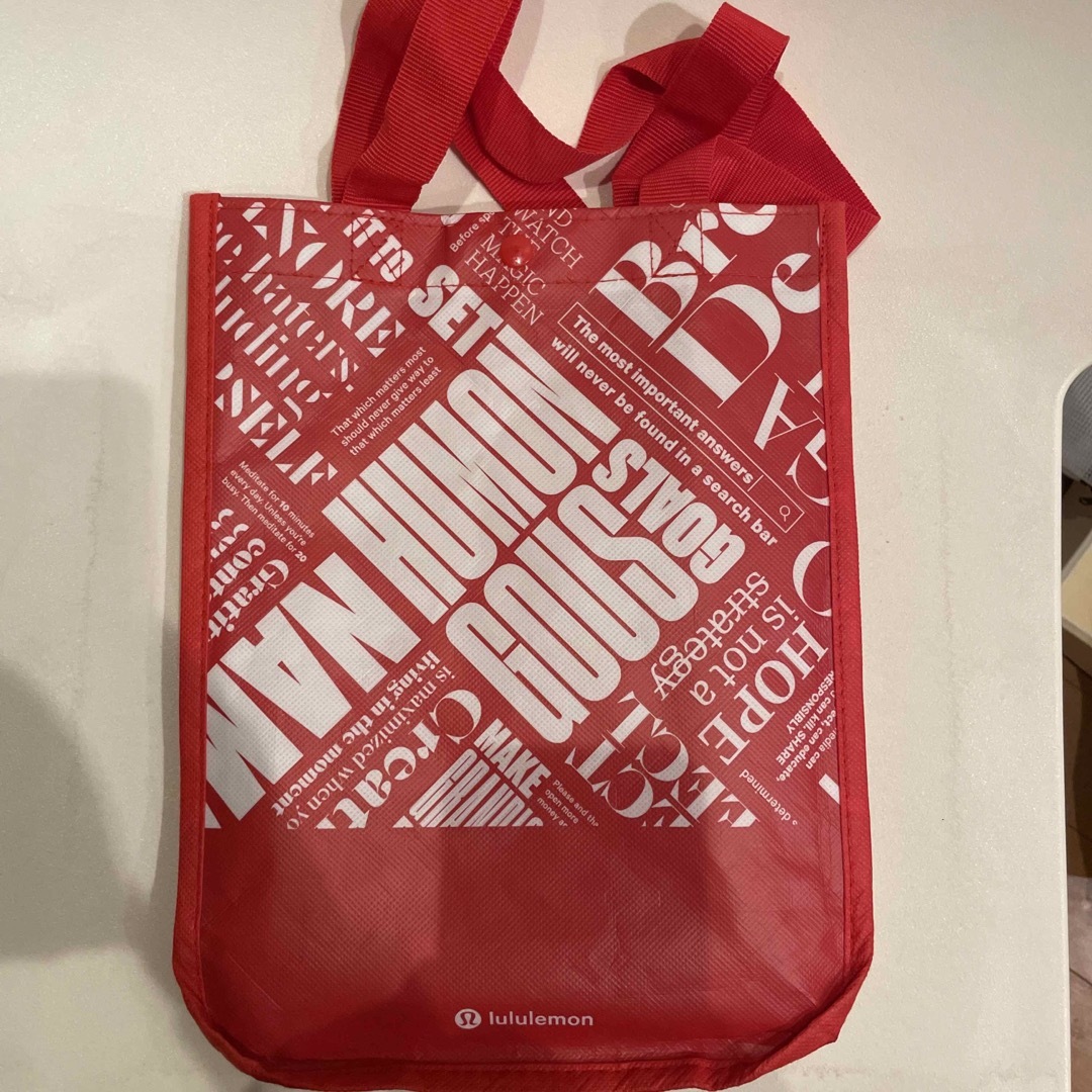 lululemon(ルルレモン)の★🇰🇷韓国限定🇰🇷★ 未使用ルルレモンショッパー レディースのバッグ(ショップ袋)の商品写真