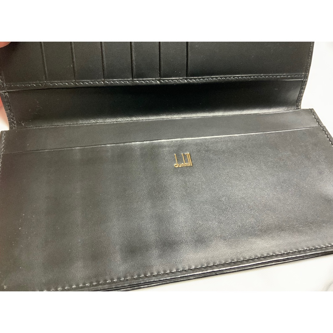 ダンヒル長財布　黒 メンズのファッション小物(長財布)の商品写真