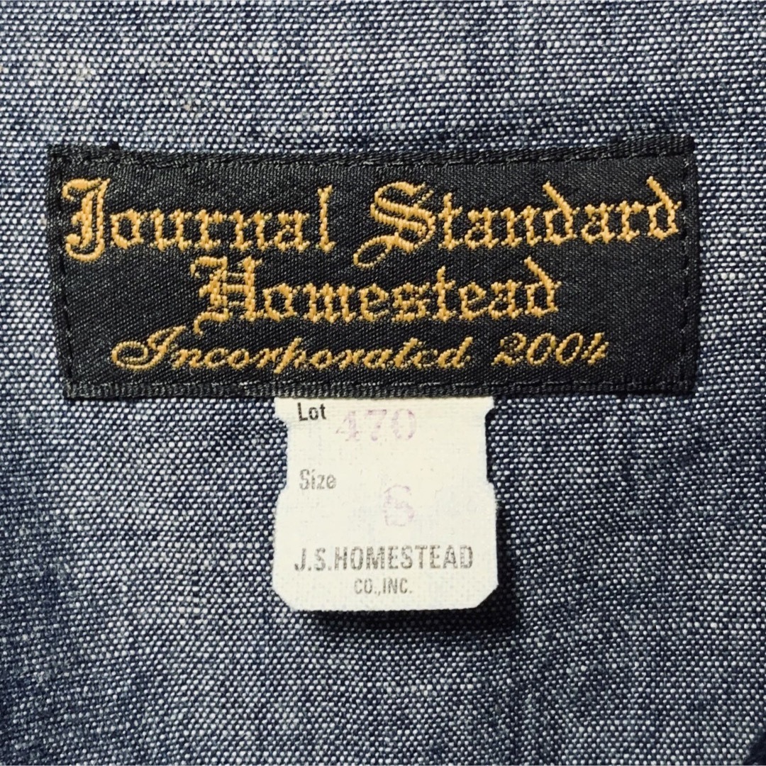 JOURNAL STANDARD(ジャーナルスタンダード)の定価31900円 ジャーナルスタンダード インディゴパナマバルカラーコート S メンズのジャケット/アウター(ステンカラーコート)の商品写真